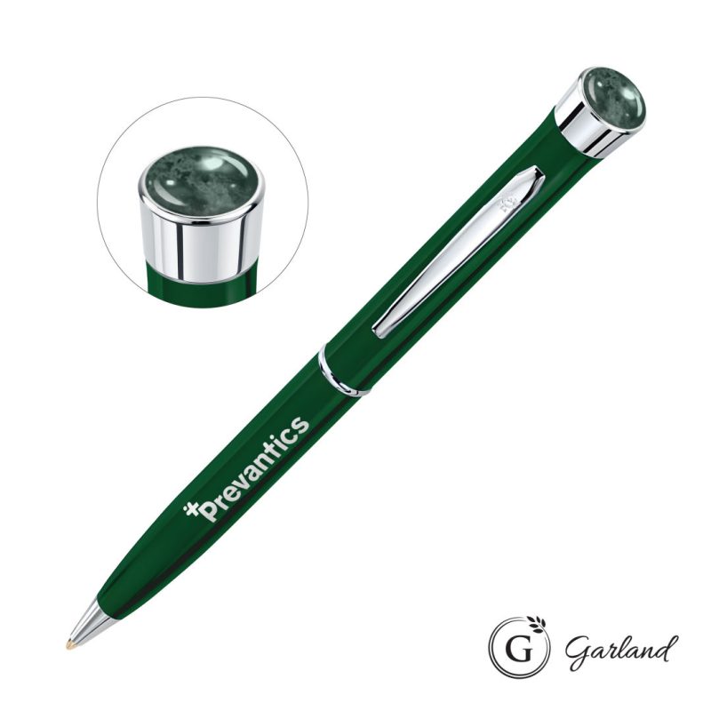 Garland® Color Aura Twist Ballpoint Pen - Chrome Accent - 4