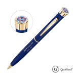 Garland® Color Custom Twist Ballpoint Pen - Gold Accent - 2