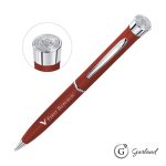 Garland® Color Matte Custom Emblem Twist Pen - Chrome - 7
