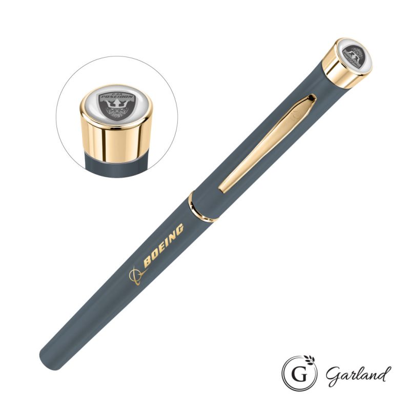 Garland® Color Matte Custom Rollerball Pen - Gold - 4