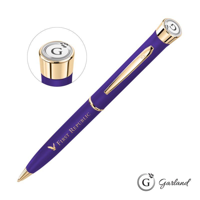 Garland® Color Matte Twist Ballpoint Pen - Gold - 5