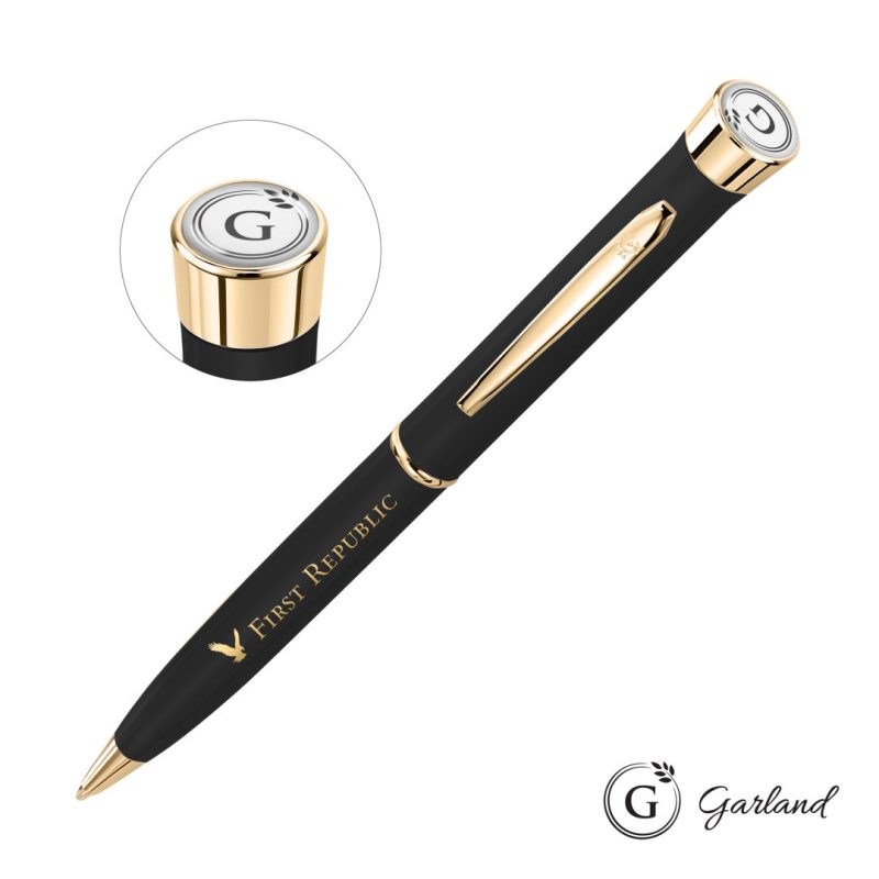 Garland®-Color-Matte-Twist-Ballpoint-Pen-Gold-GAR103-BGG Garland® Color Matte Twist Ballpoint Pen - Gold