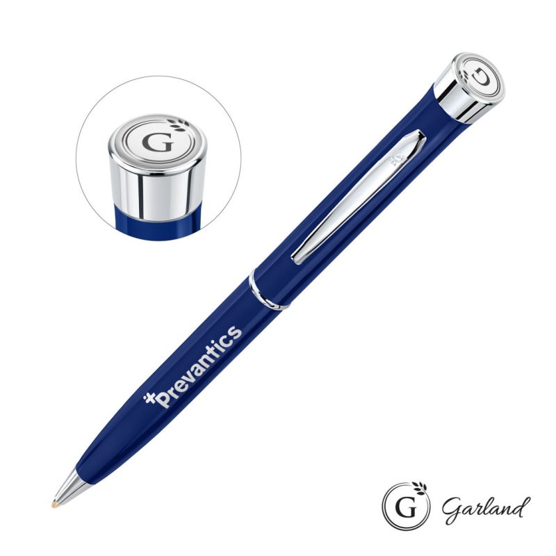 Garland® Color Twist Ballpoint Pen - Chrome Accent - 2