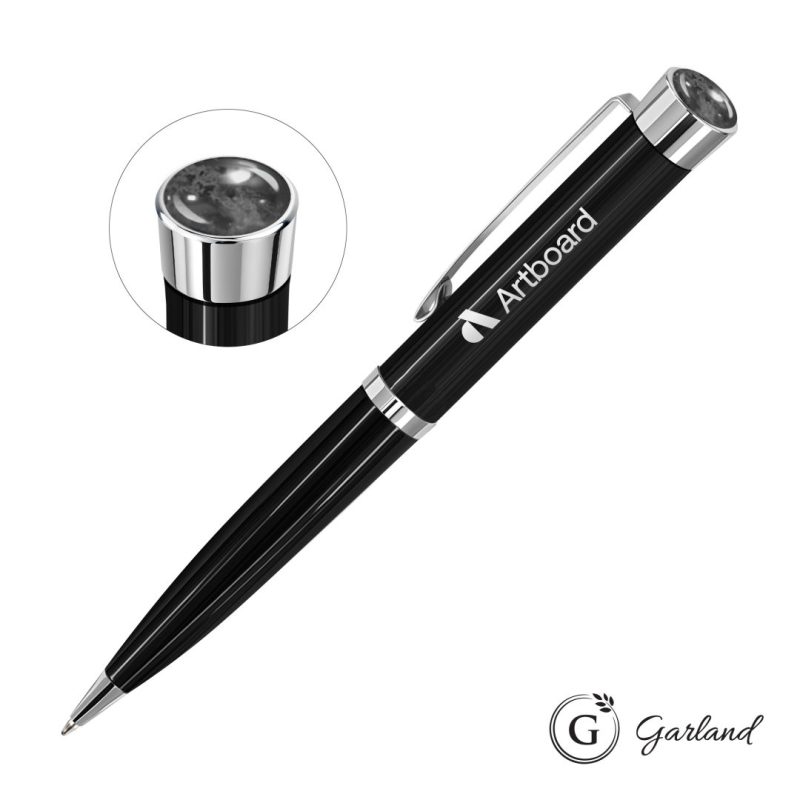 Garland®-Executive-Color-Aura-Ballpoint-Pen-Chrome-GAR109-BCA Garland® Executive Color Aura Ballpoint Pen - Chrome