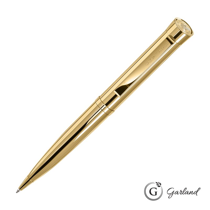 Garland® Executive Signature Custom Emblem Twist Pen - Gold - 2