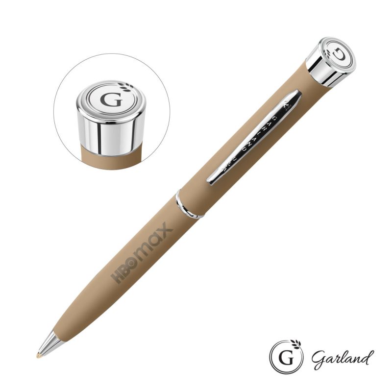 Garland® Freedom Ballpoint Pen - Chrome Accent - 2