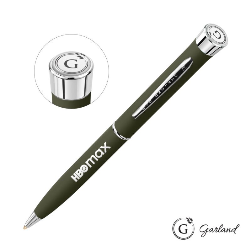 Garland® Freedom Ballpoint Pen - Chrome Accent - 4