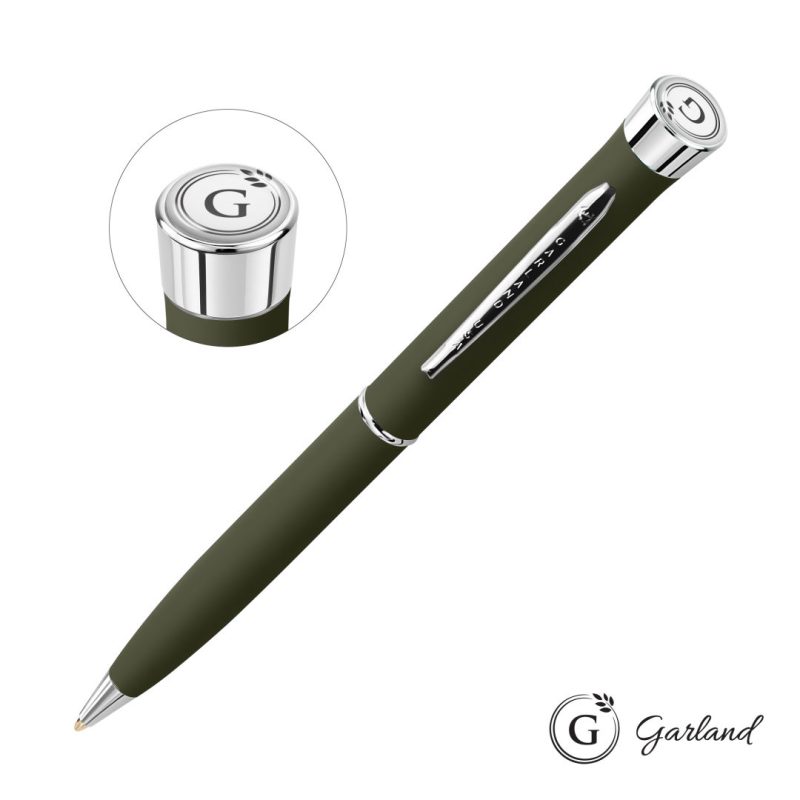 Garland® Freedom Ballpoint Pen - Chrome Accent - 8