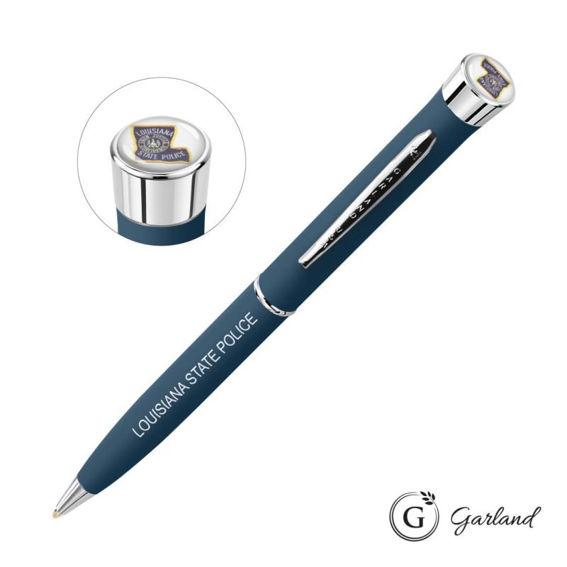 Garland® Freedom Custom Ballpoint Pen - Chrome Accent - 3