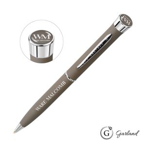 Garland® Freedom Custom Ballpoint Pen - Chrome Accent