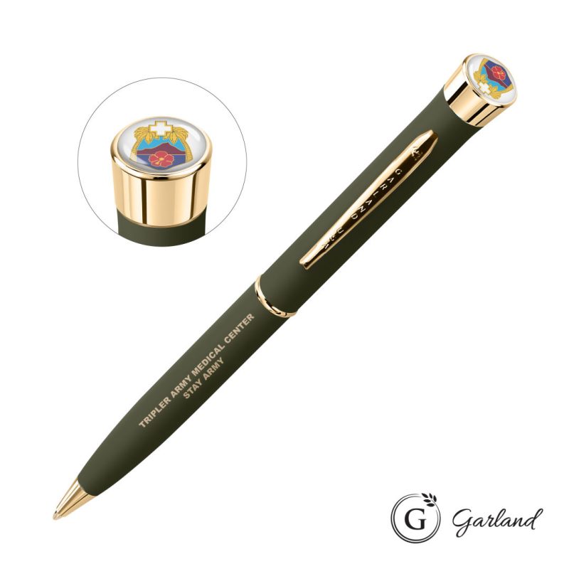 Garland® Freedom Custom Ballpoint Pen - Gold Accent - 3