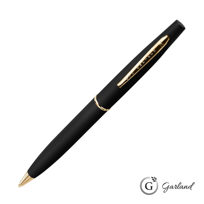 Garland® Hamilton Ballpoint Pen - Gold Accent - 4