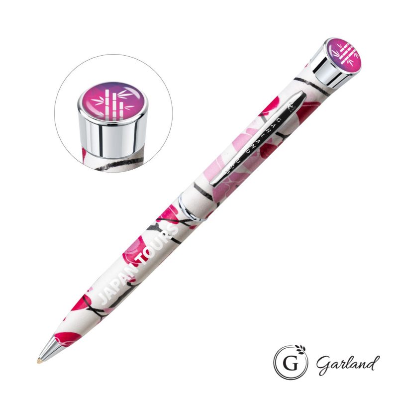 Garland® Liberty Custom Ballpoint Pen - Chrome - 2