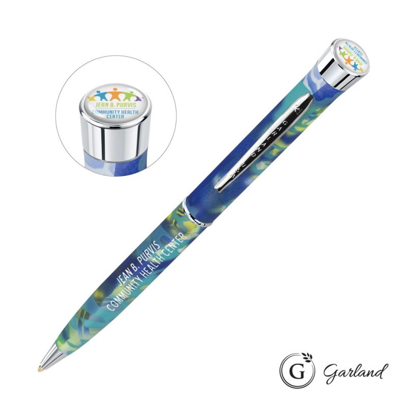 Garland® Liberty Custom Ballpoint Pen - Chrome - 3