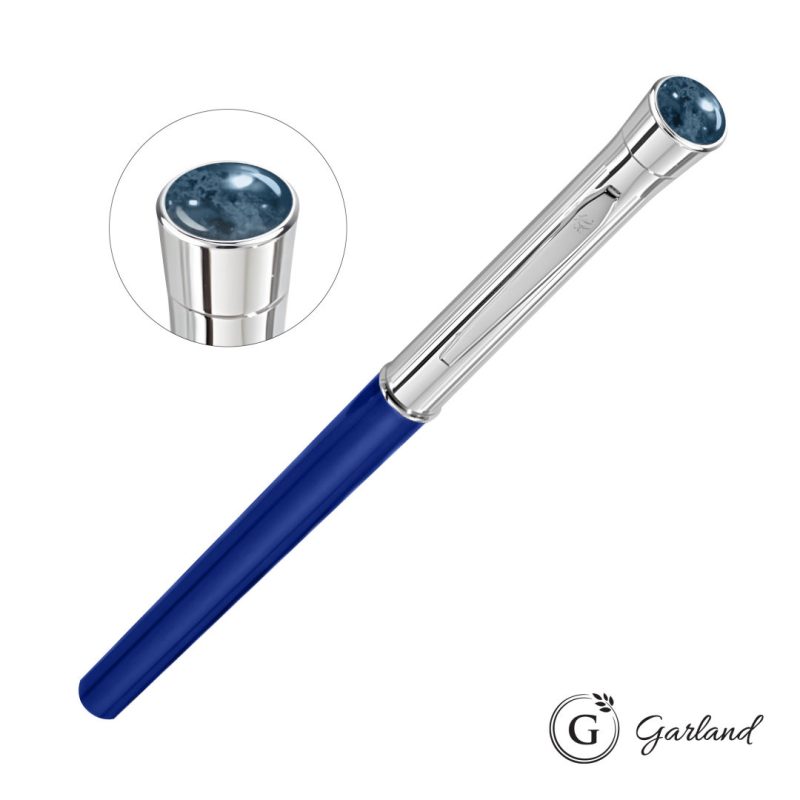 Garland® Monogram Aura Empire Felt Tip Pen - Chrome Accent - 7