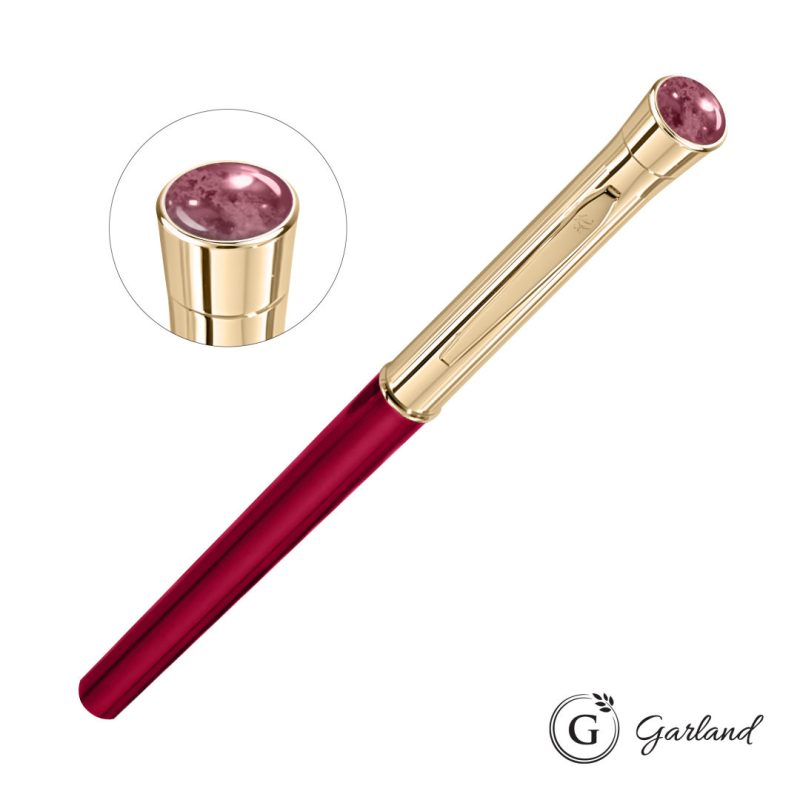 Garland® Monogram Aura Rollerball Pen - Gold - 7