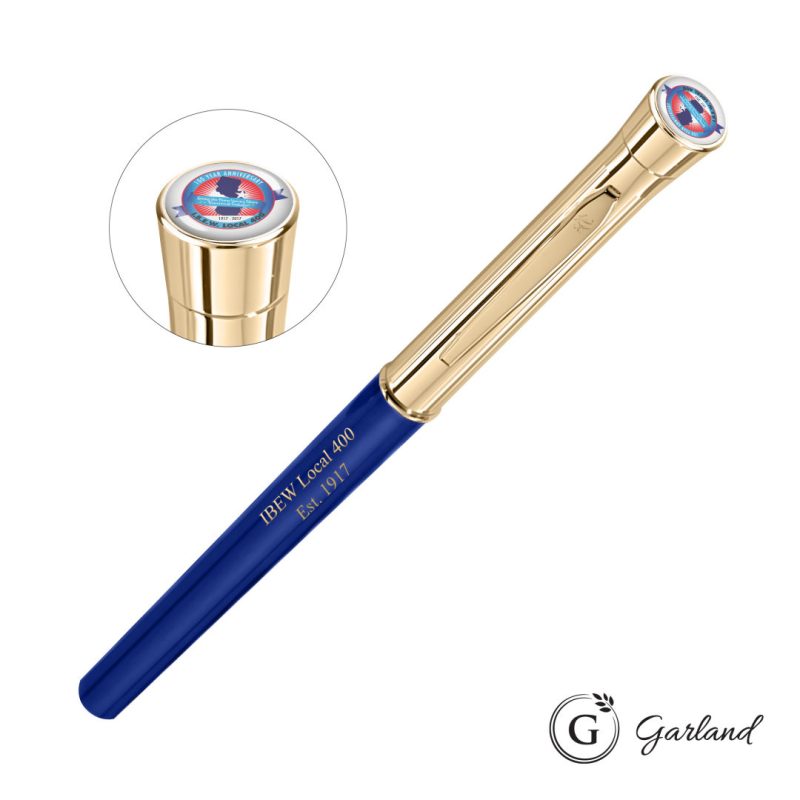 Garland® Monogram Custom Empire Felt Tip Pen - Gold Accent - 2