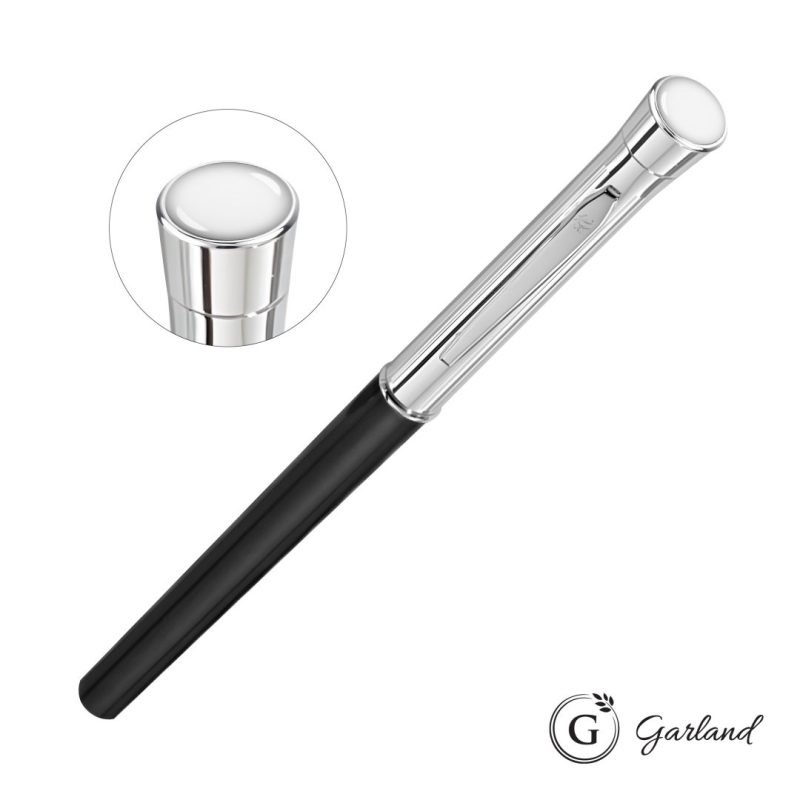 Garland® Monogram Custom Rollerball Pen - Chrome - 5