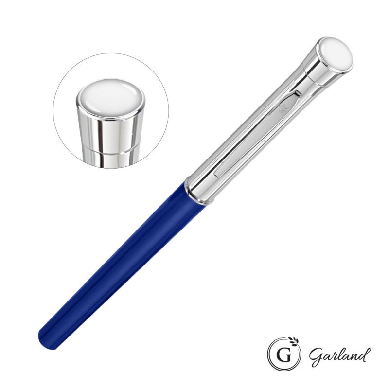 Garland® Monogram Custom Rollerball Pen - Chrome - 6