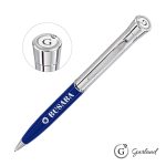 Garland® Monogram Twist Ballpoint Pen - Chrome - 2