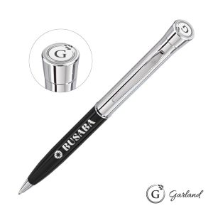 Garland® Monogram Twist Ballpoint Pen - Chrome
