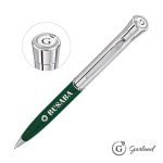 Garland® Monogram Twist Ballpoint Pen - Chrome - 4