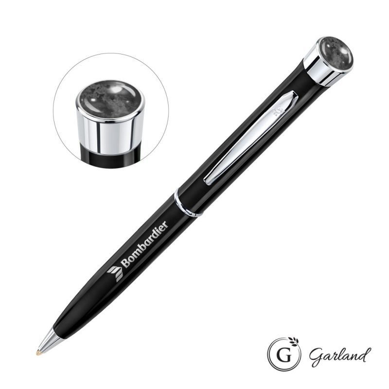 Garland®-Patriot-Aura-Ballpoint-Twist-Pen-Chrome-Accent-GAR118-BCA Garland® Patriot Aura Ballpoint Twist Pen - Chrome Accent