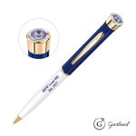 Garland® Patriot Custom Ballpoint Twist Pen - Gold Accent - 2