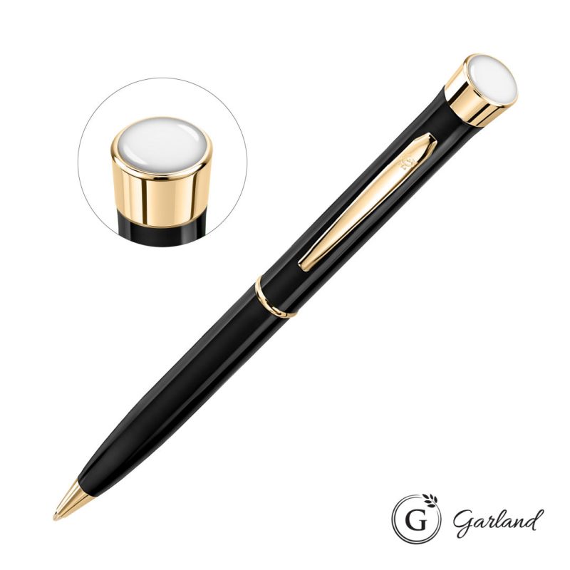 Garland® Patriot Custom Ballpoint Twist Pen - Gold Accent - 5