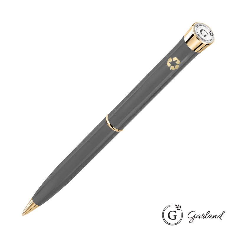 Garland® Recycled Ballpoint Twist Pen - Gold Accent - 6
