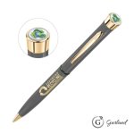 Garland® Recycled Custom Ballpoint Twist Pen - Gold Accent - 4
