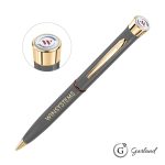 Garland® Recycled Custom Ballpoint Twist Pen - Gold Accent - 5