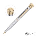 Garland® Signature Emblem Twist Ballpoint Pen - Chrome - 3