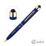 Garland® Stylus High Gloss Ballpoint Twist Pen - Gold Accent - 2