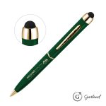 Garland® Stylus High Gloss Ballpoint Twist Pen - Gold Accent - 4