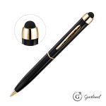Garland® Stylus High Gloss Ballpoint Twist Pen - Gold Accent - 5