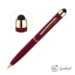 Garland® Stylus High Gloss Ballpoint Twist Pen - Gold Accent - 7