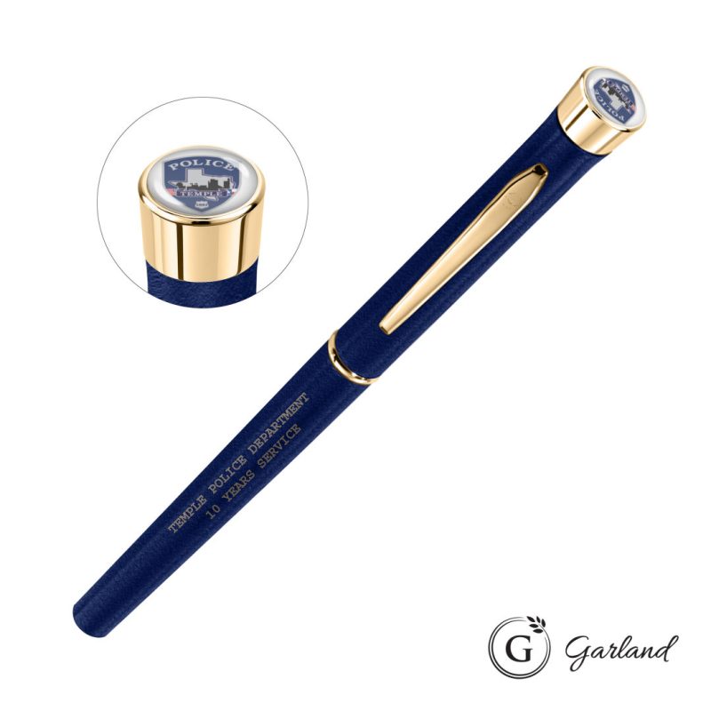 Garland® Tactical Custom Textured Rollerball Pen - Gold - 2
