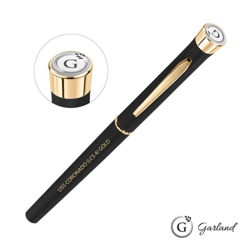 Garland® Tactical Textured Rollerball Pen - Gold