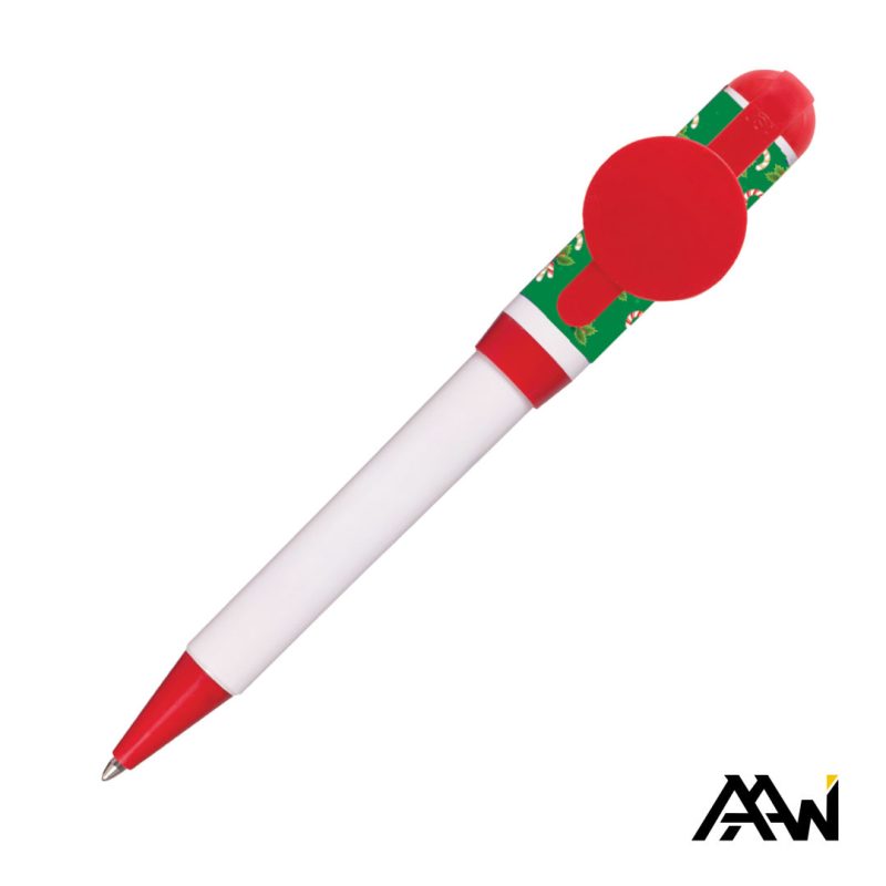 Jumbo QR Billboard Twist Pen - Decorated Cap - 4