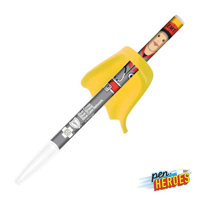 Pen Heroes™ Healthcare Series Female w/Cape Pen - 3