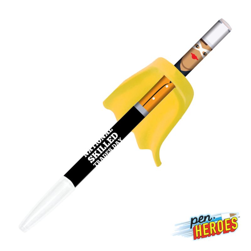 Pen Heroes™ Hometown Series Female w/Cape Pen - 5
