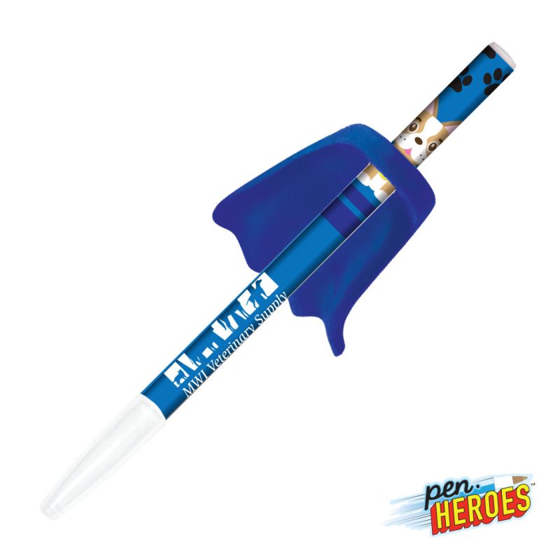 Pen Heroes™ Pet Series dog w/Cape Pen