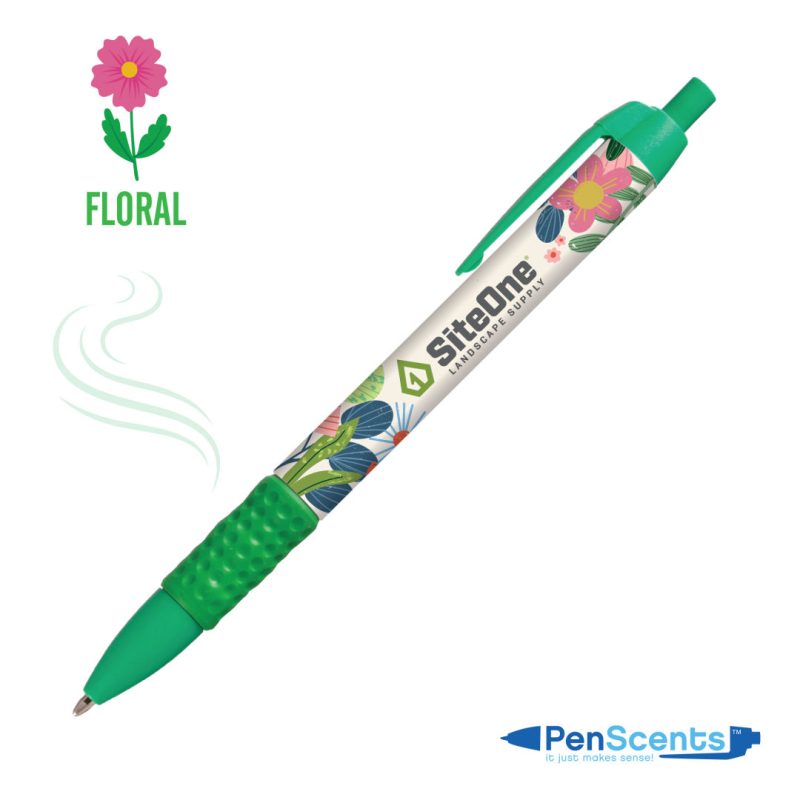 PenScents® Scented VividPrint™ Pen w/Grip - 6