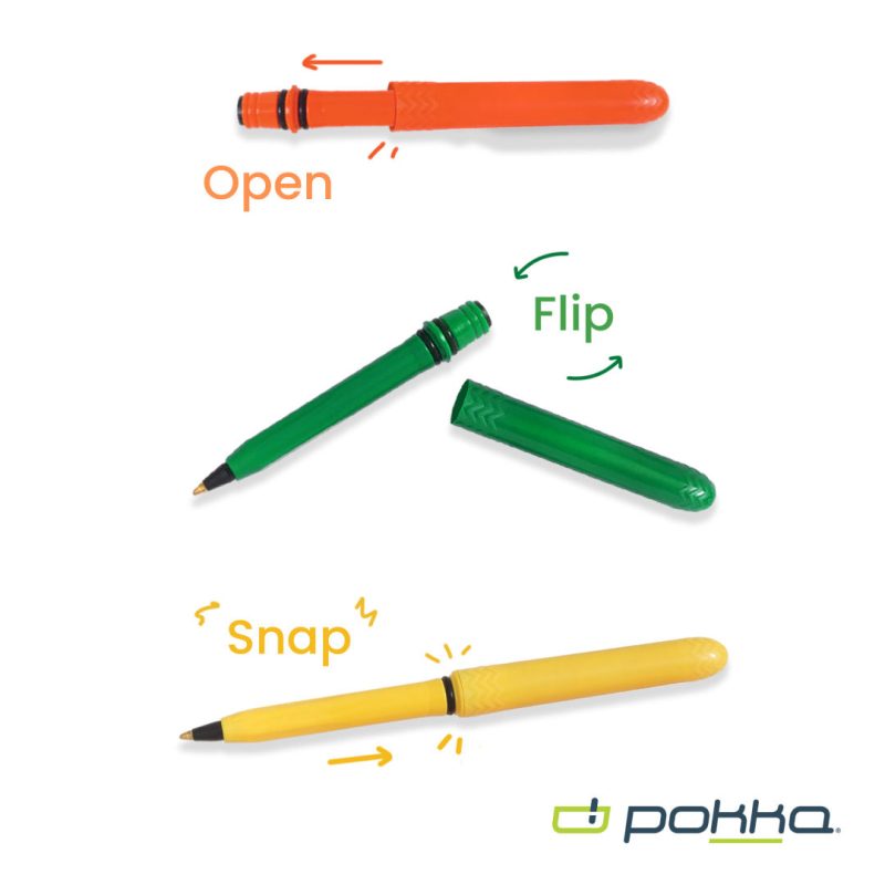 Pokka® Pocket Pen w/Clip - 8
