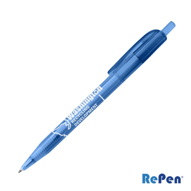 RePen® Translucent Clicker rPET Pen - 2