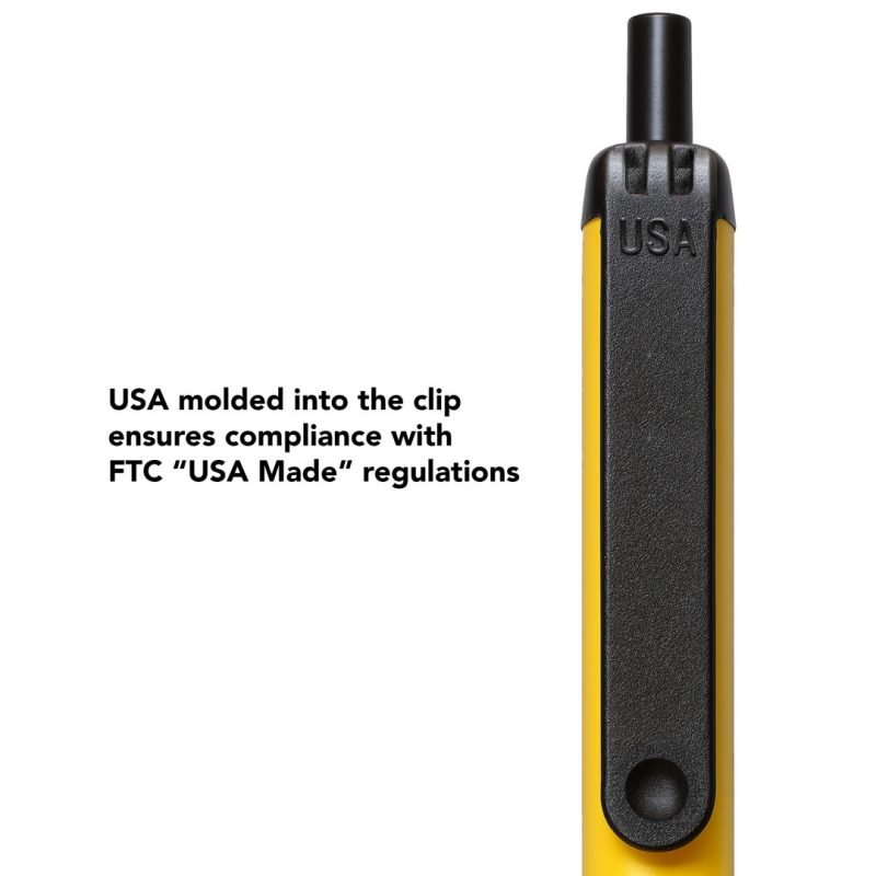 Value Slim Grip Pen Vividprint™ Barrel & Matte Colored Trim - 8