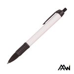 Widebody Grip Pen Glossy White Barrel - Matte - 1