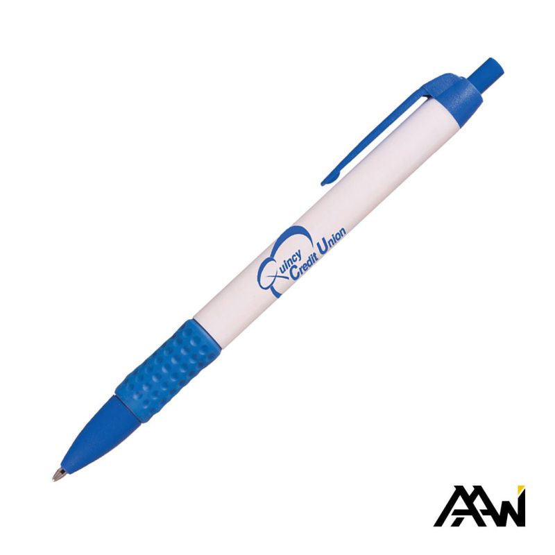 Widebody Grip Pen Glossy White Barrel - Matte - 2