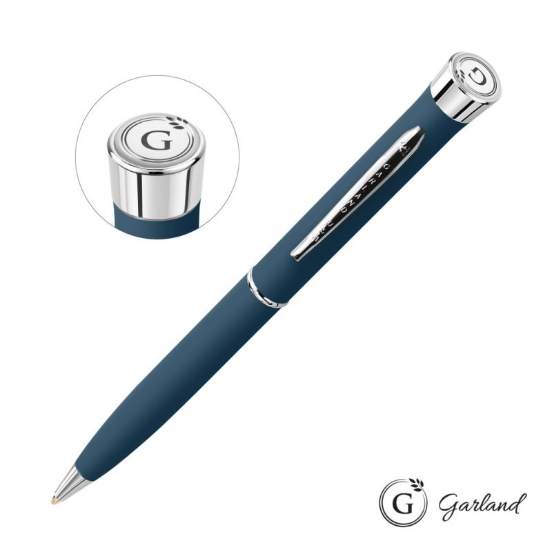 Garland® Freedom Ballpoint Pen - Chrome Accent - 9